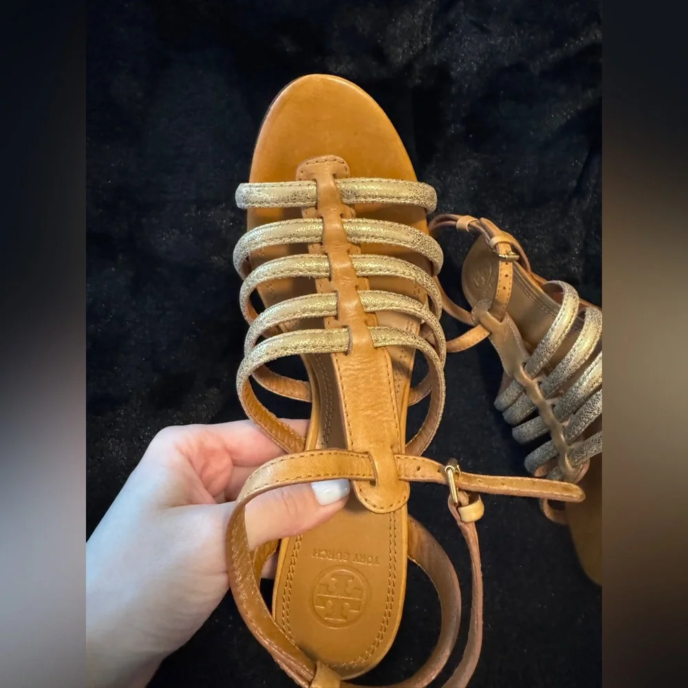 Tory Burch NEW heeled sandals - Picture 6 of 10